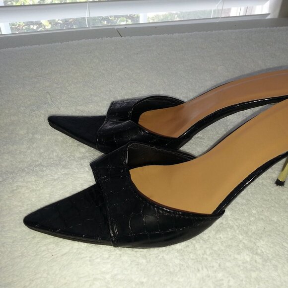 Sexy High Heels Mules Slides Europe Worn - Picture 6 of 7